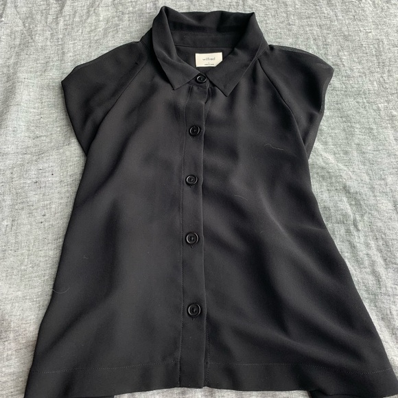 Wilfred Crop Top Blouse - Picture 5 of 7